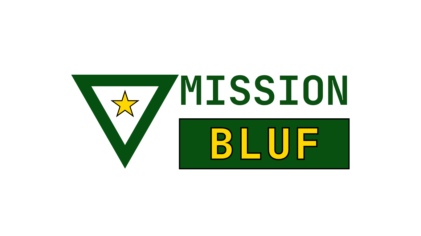 Mission BLUF Logo